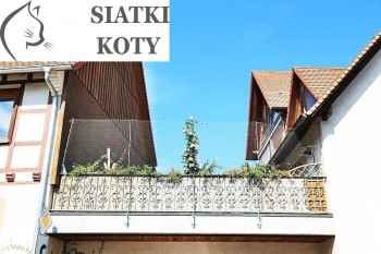 Na balkon - Materiałowa siatka - Materiałowe siatki ochronne